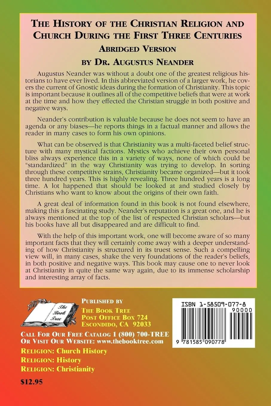 Rückseite: 9781585090778 | The History of the Christian Religion and Church During the First...