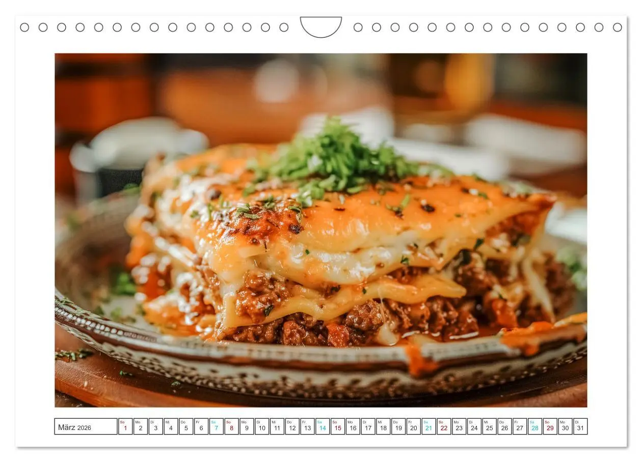 Bild: 9783457320778 | Hackfleisch-Küche (Wandkalender 2026 DIN A4 quer), CALVENDO...