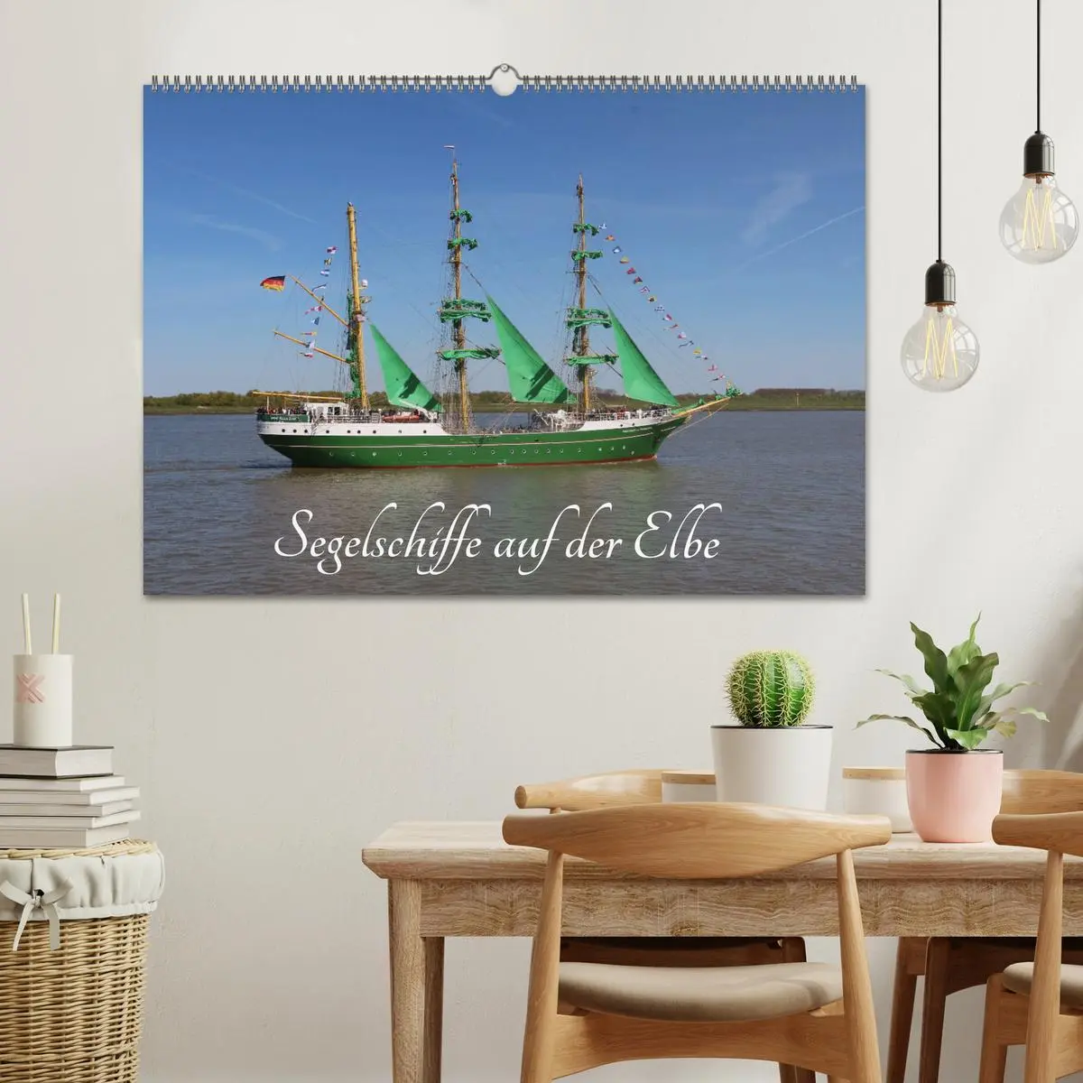 Bild: 9783457870778 | Segelschiffe auf der Elbe (Wandkalender 2026 DIN A2 quer), CALVENDO...