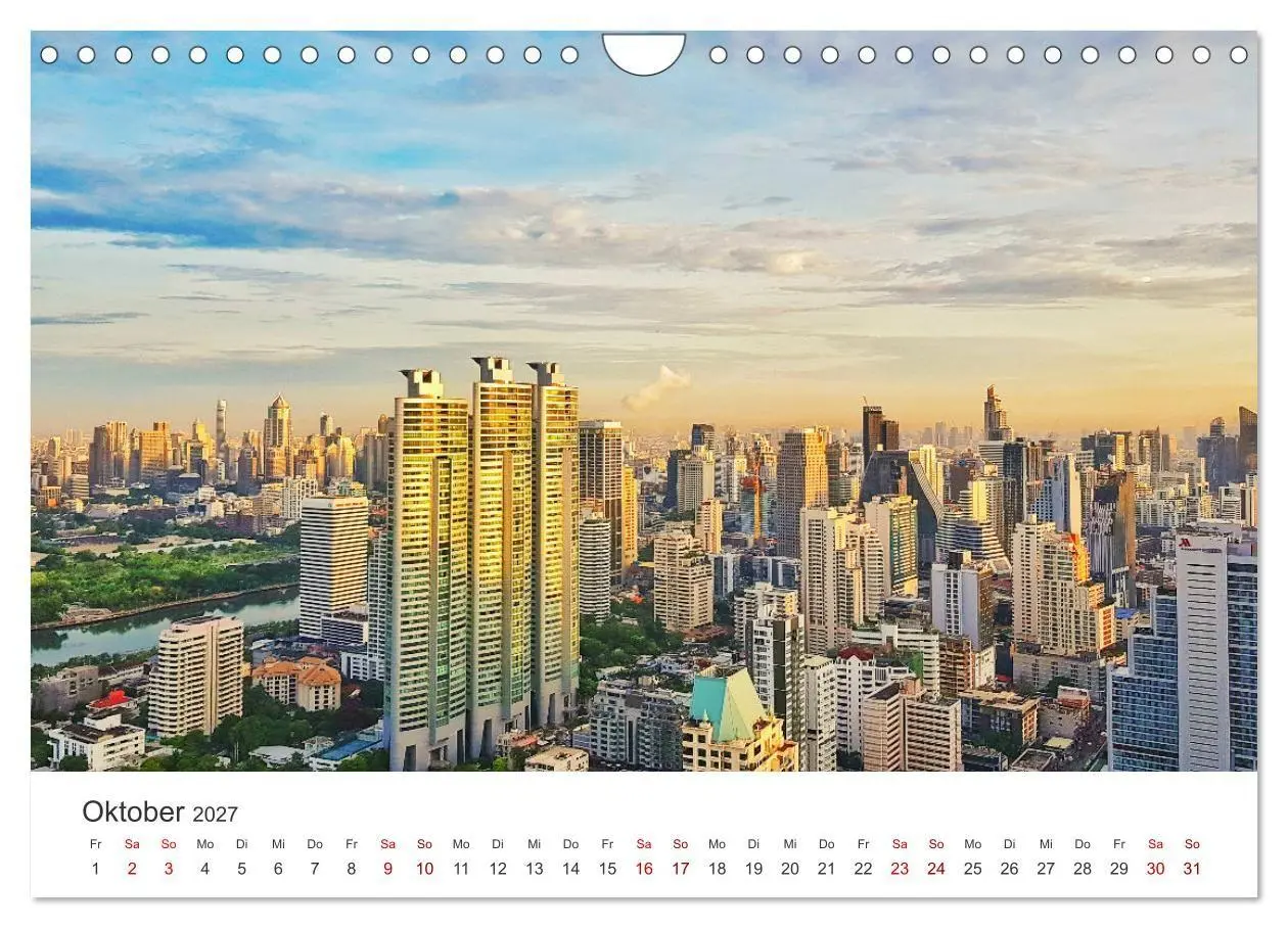 Bild: 9783569430778 | Bangkok - Die spektakuläre Hauptstadt von Thailand. (Wandkalender...