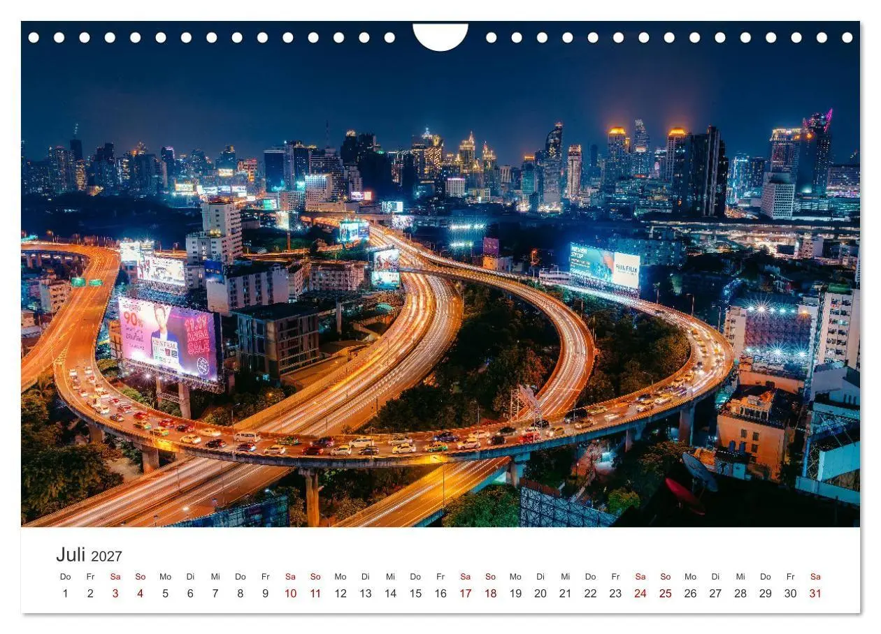 Bild: 9783569430778 | Bangkok - Die spektakuläre Hauptstadt von Thailand. (Wandkalender...