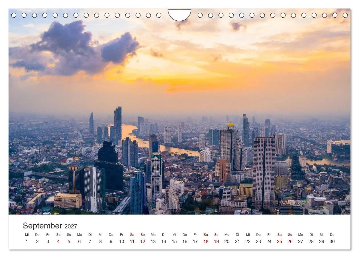 Bild: 9783569430778 | Bangkok - Die spektakuläre Hauptstadt von Thailand. (Wandkalender...