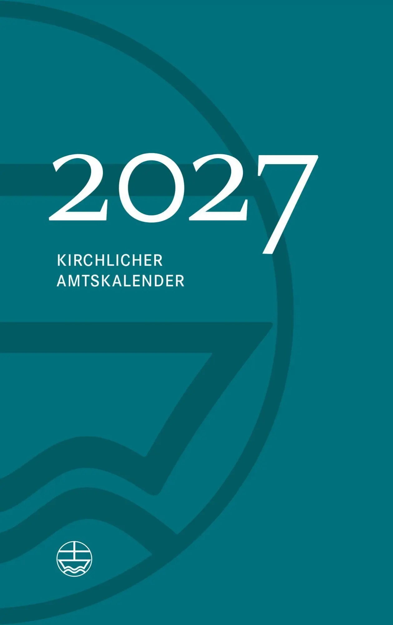 Cover: 9783374080878 | Kirchlicher Amtskalender 2027 - petrol | Jörg Neijenhuis | Taschenbuch