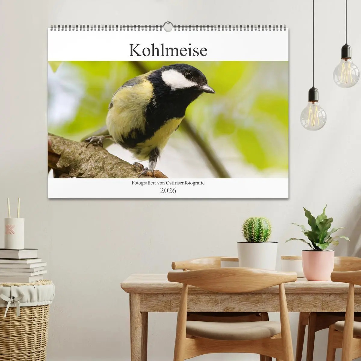Bild: 9783457620878 | Kohlmeise - Fotografiert von Ostfriesenfotografie (Wandkalender...