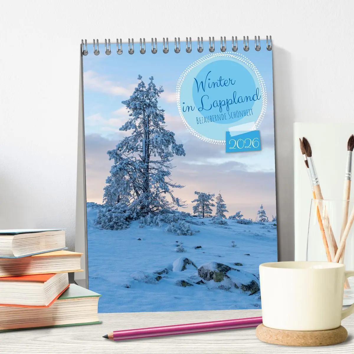 Bild: 9783516330878 | Winter in Lappland - Bezaubernde Schönheit (Tischkalender 2026 DIN...