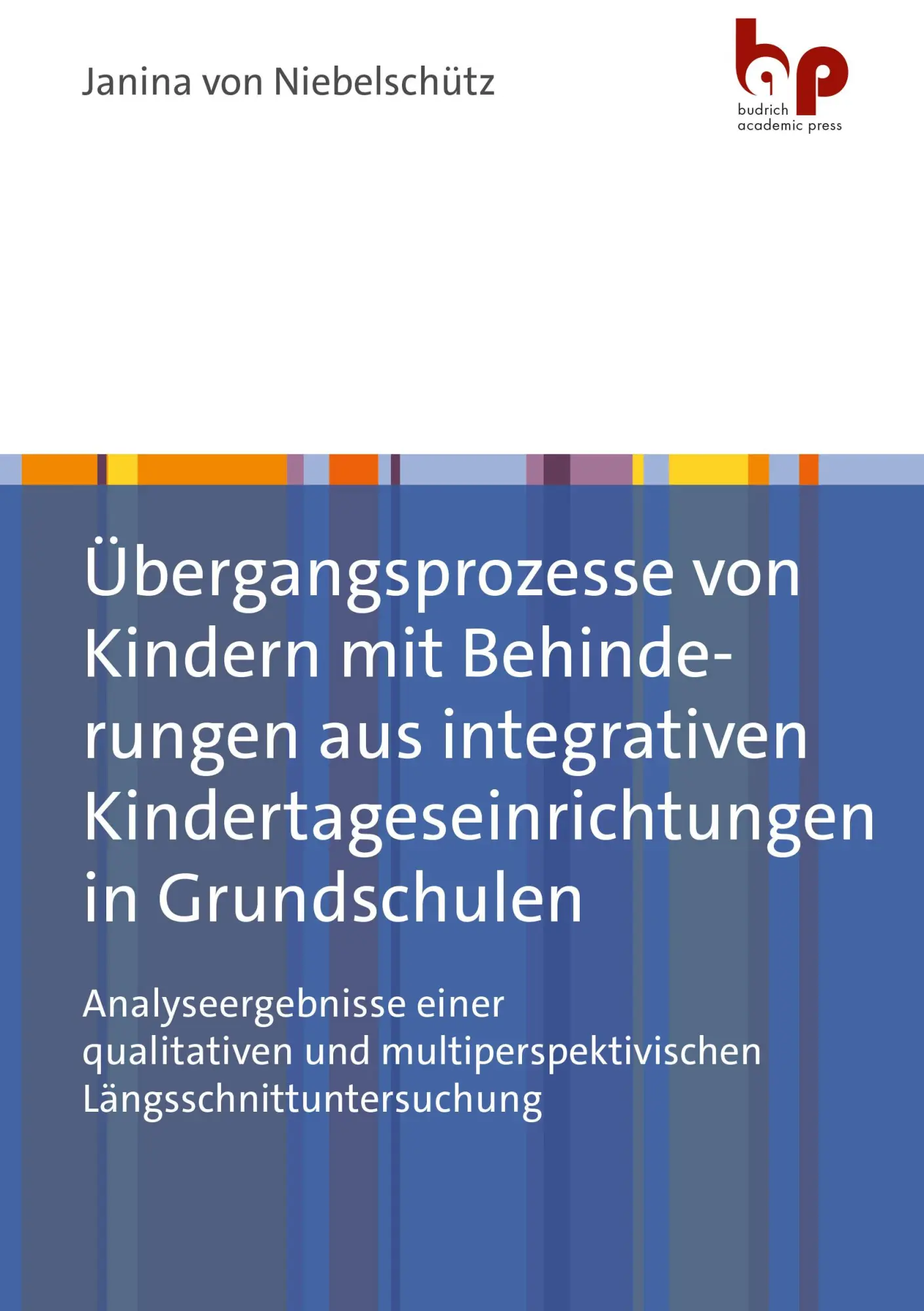 Cover: 9783966650878 | Übergangsprozesse von Kindern mit Behinderungen aus integrativen...