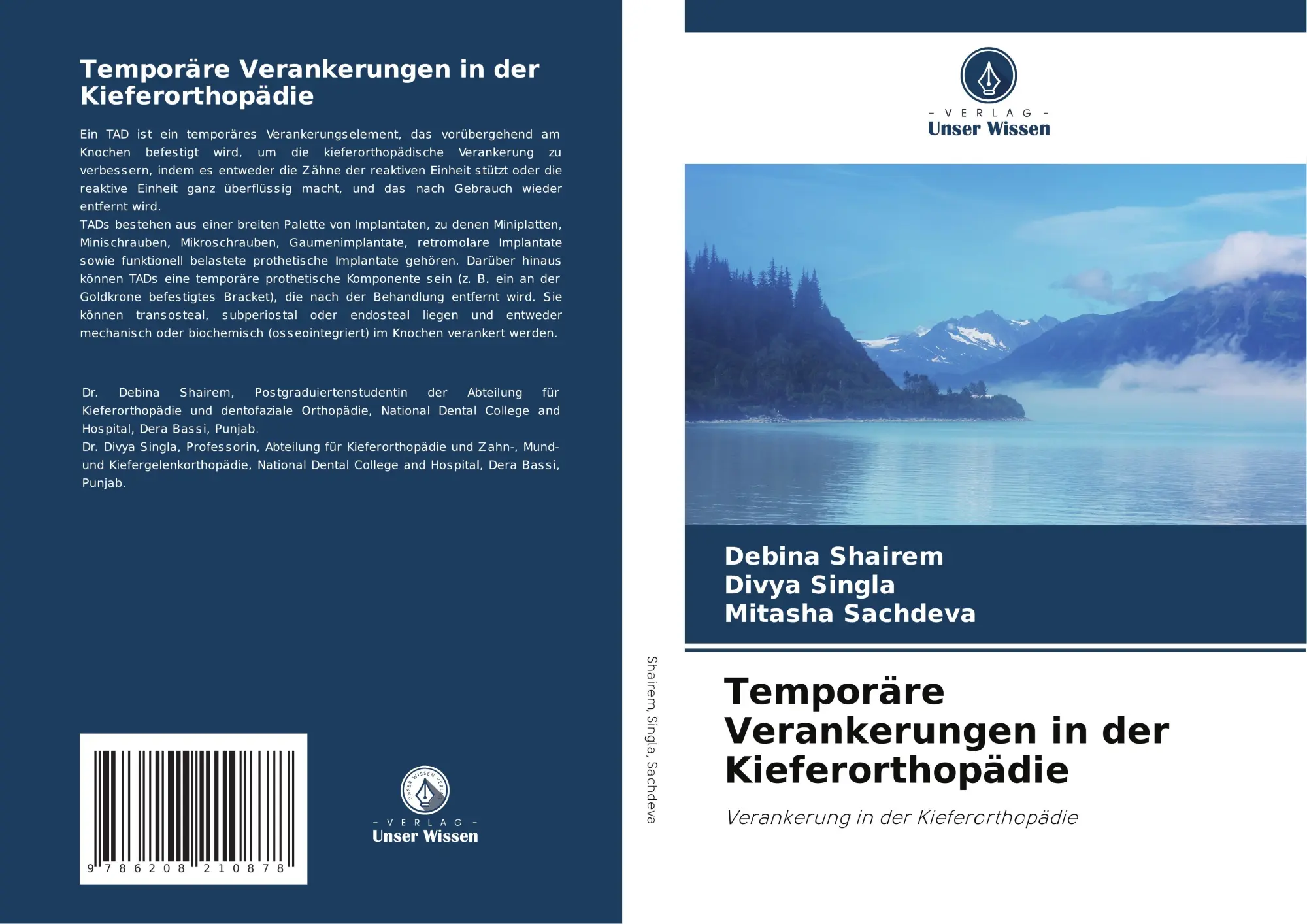 Cover: 9786208210878 | Temporäre Verankerungen in der Kieferorthopädie | Shairem (u. a.)