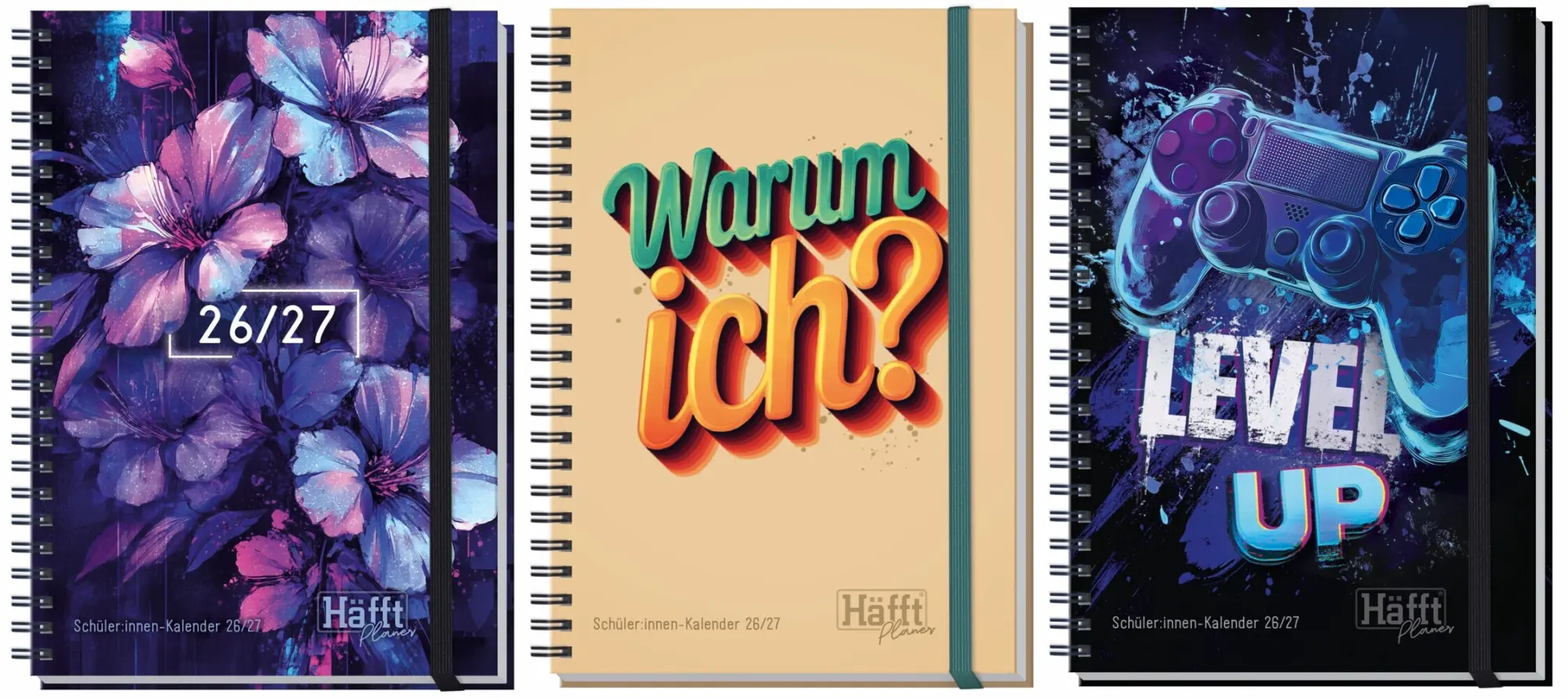 Cover: 4029357110978 | Häfft PLANER 26/27 Premium - Schüler-Kalender sort.(3) | Reiter