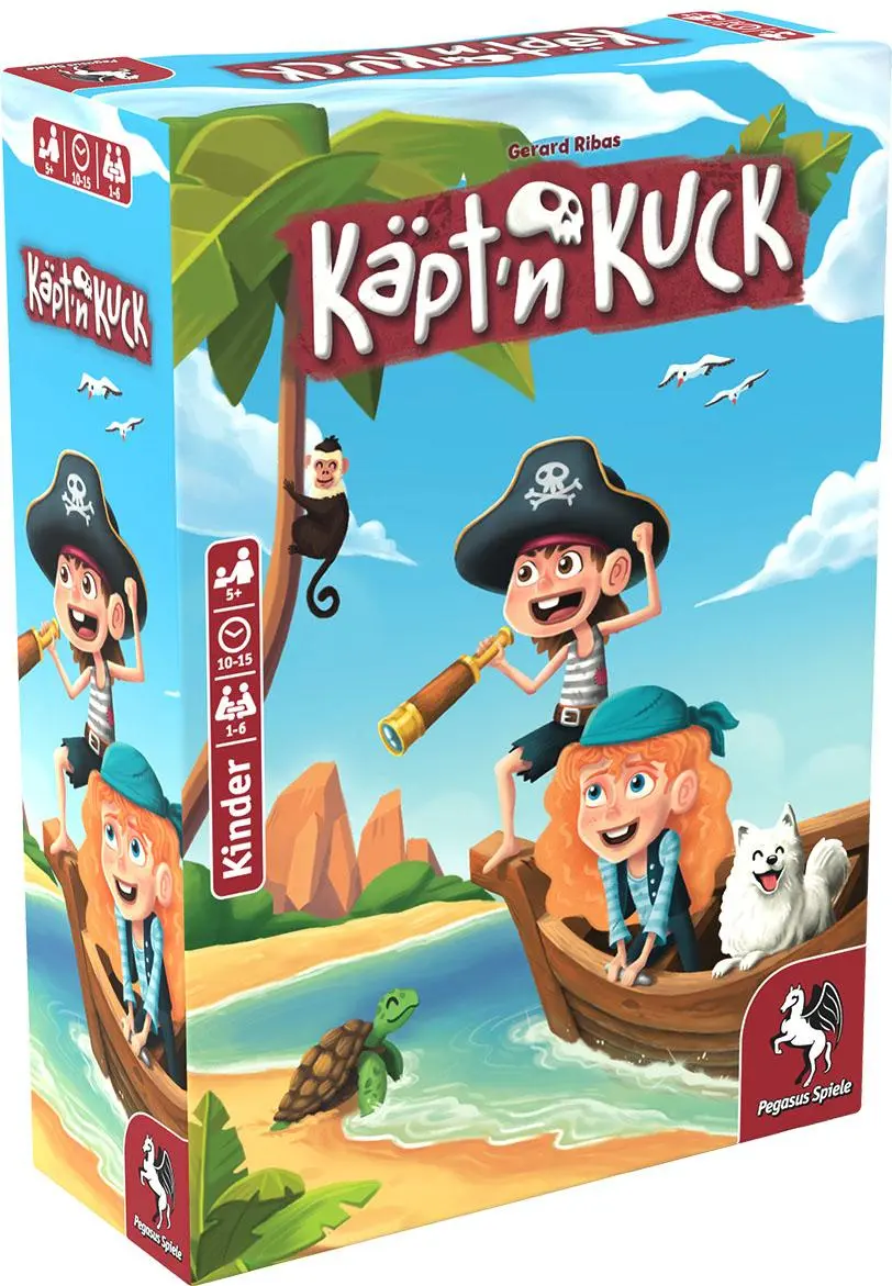 Cover: 4250231740978 | Käpt´n Kuck | Gerard Ribas | Spiel | 66121G | Deutsch | 2024