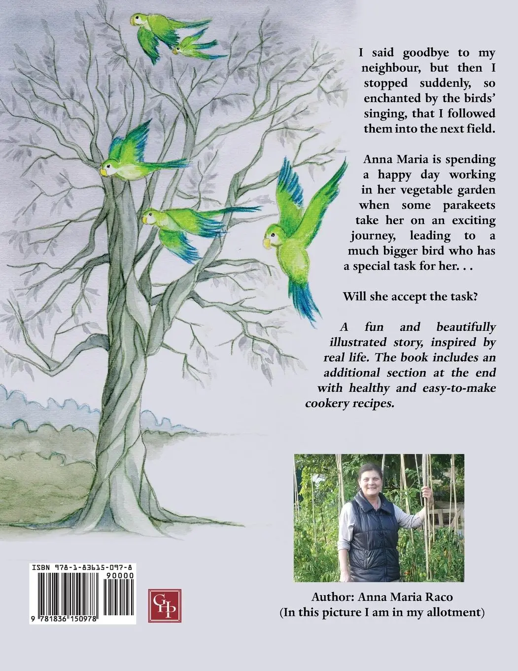 Rückseite: 9781836150978 | The Golden Eagle and the Parakeets | Children's cookery book | Raco