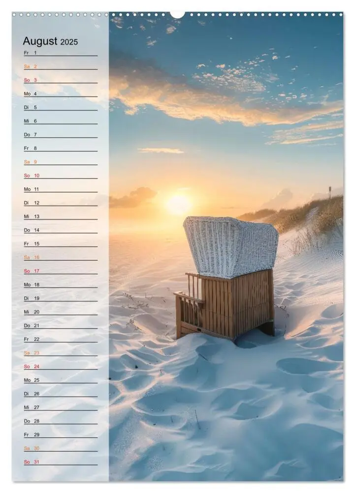 Bild: 9783457160978 | Maritim, Deutschlands Küsten (Wandkalender 2025 DIN A2 hoch),...