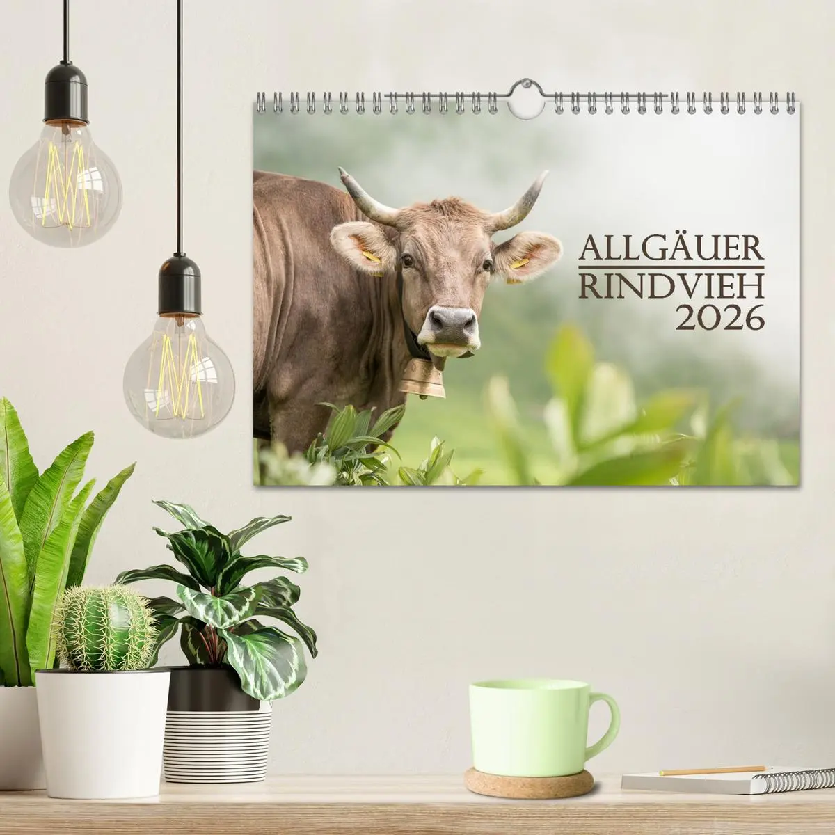Bild: 9783457300978 | Allgäuer Rindvieh 2026 (Wandkalender 2026 DIN A4 quer), CALVENDO...