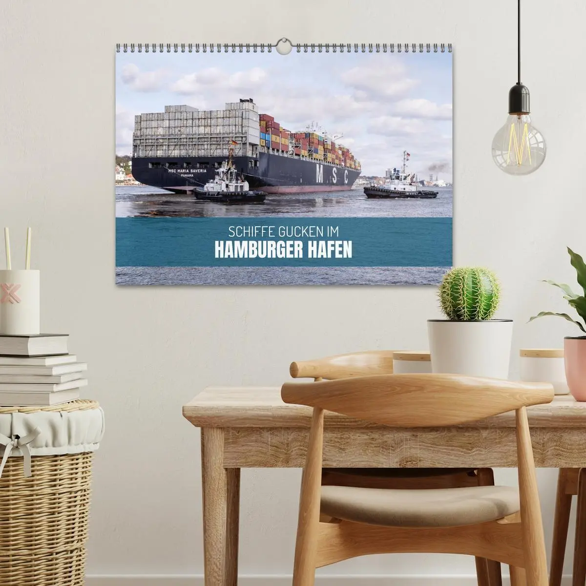 Bild: 9783457470978 | Schiffe gucken im Hamburger Hafen (Wandkalender 2026 DIN A3 quer),...