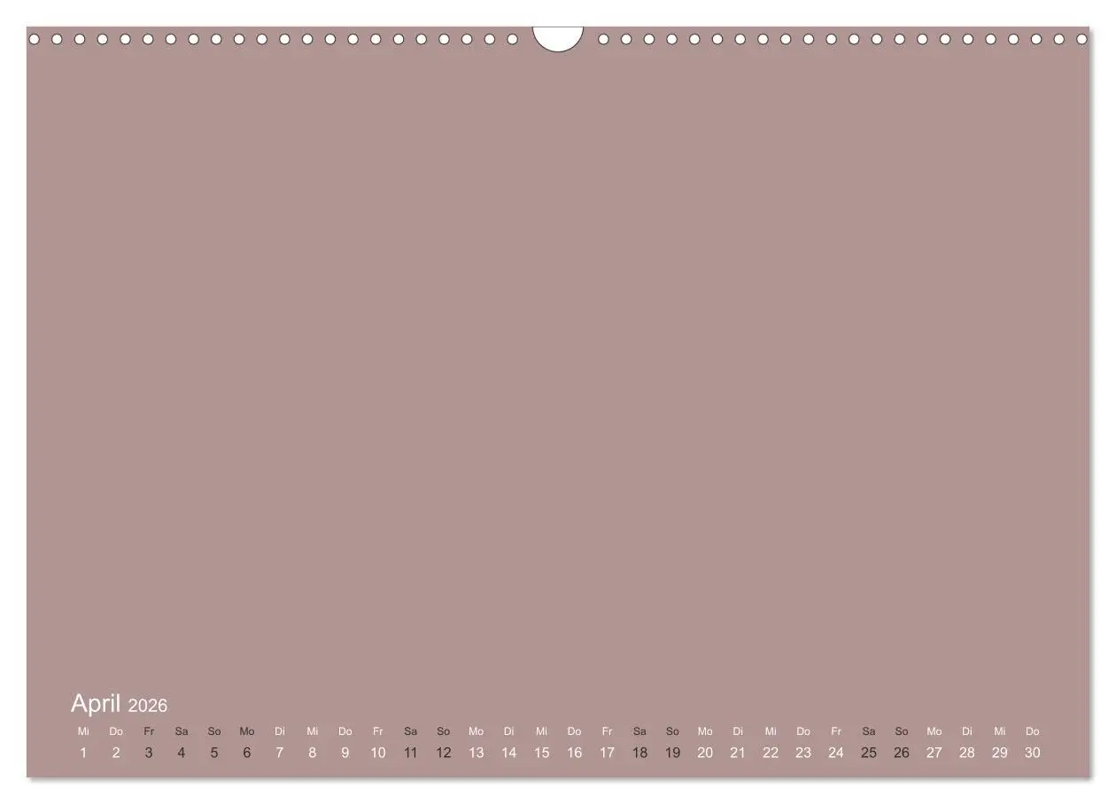Bild: 9783457780978 | DIY Bastel-Kalender -Erdige Pastell Farben- Zum Selbstgestalten...