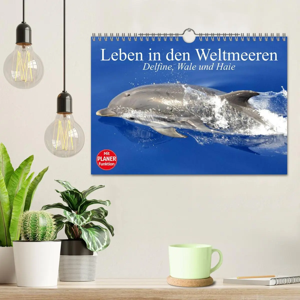 Bild: 9783516010978 | Leben in den Weltmeeren. Delfine, Wale und Haie (Wandkalender 2026...
