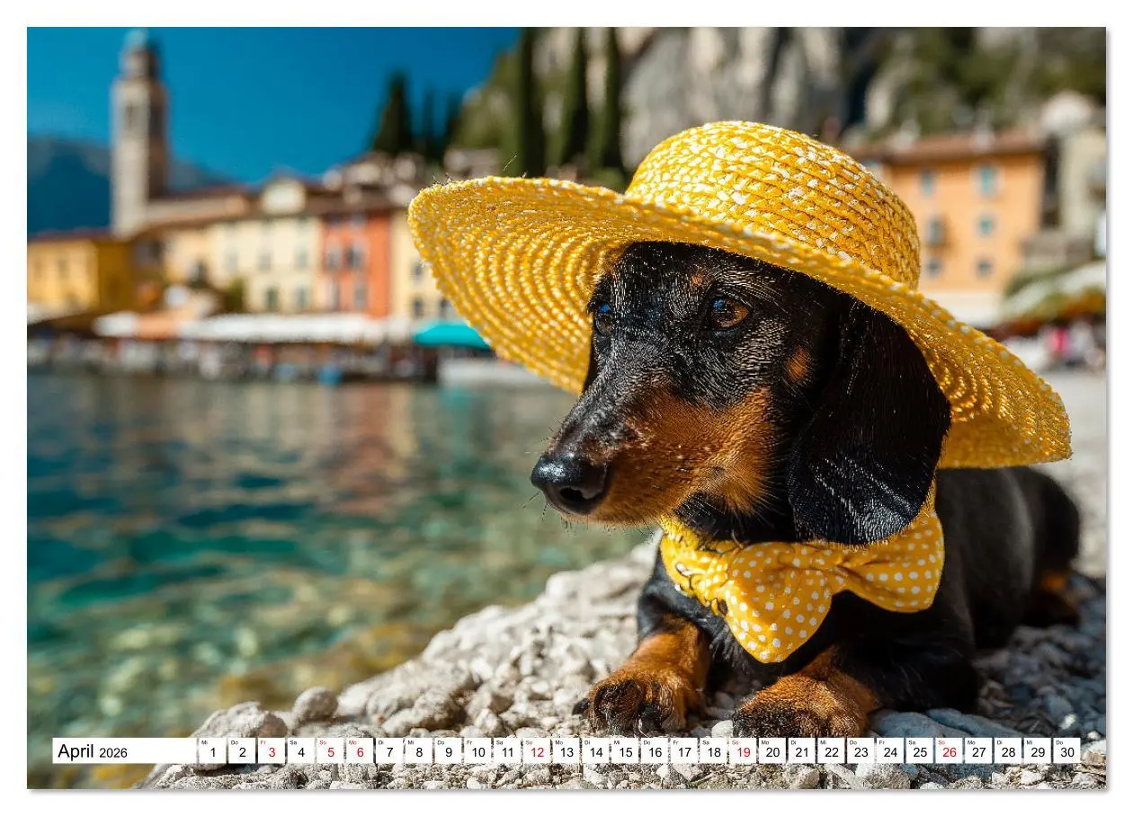Bild: 9783516630978 | Dackel auf großer Tour - Süße Hunde entdecken die Welt...