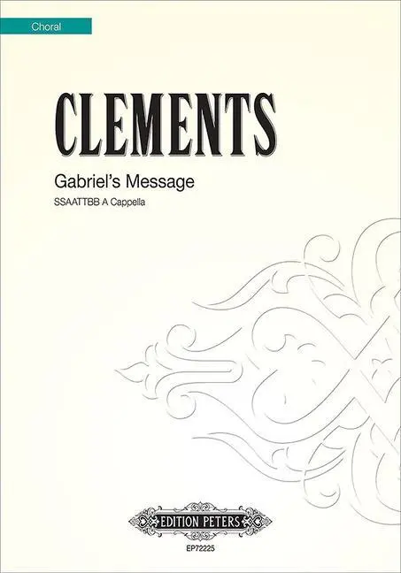 Cover: 9790577000978 | Gabriel's message | (SSAATTBB) | Jim Clements (u. a.) | Taschenbuch