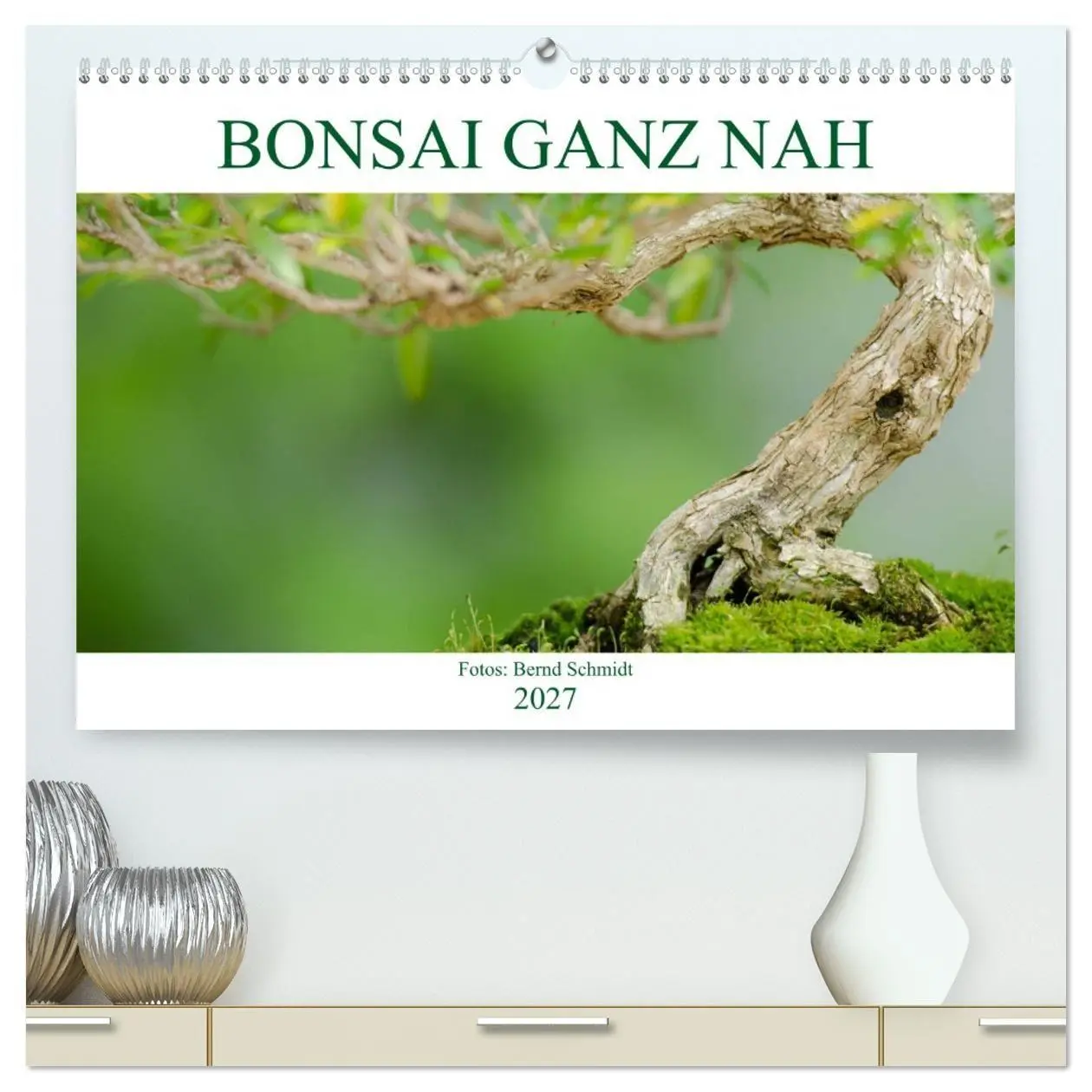 Cover: 9783569781078 | Bonsai ganz nah (hochwertiger Premium Wandkalender 2027 DIN A2...