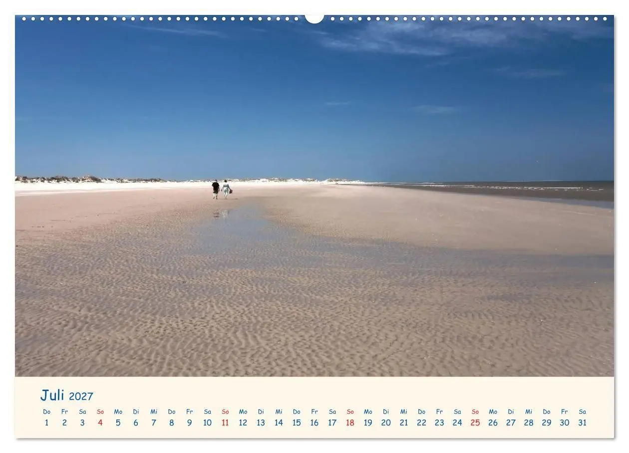 Bild: 9783594121078 | Urlaub auf Borkum (hochwertiger Premium Wandkalender 2027 DIN A2...