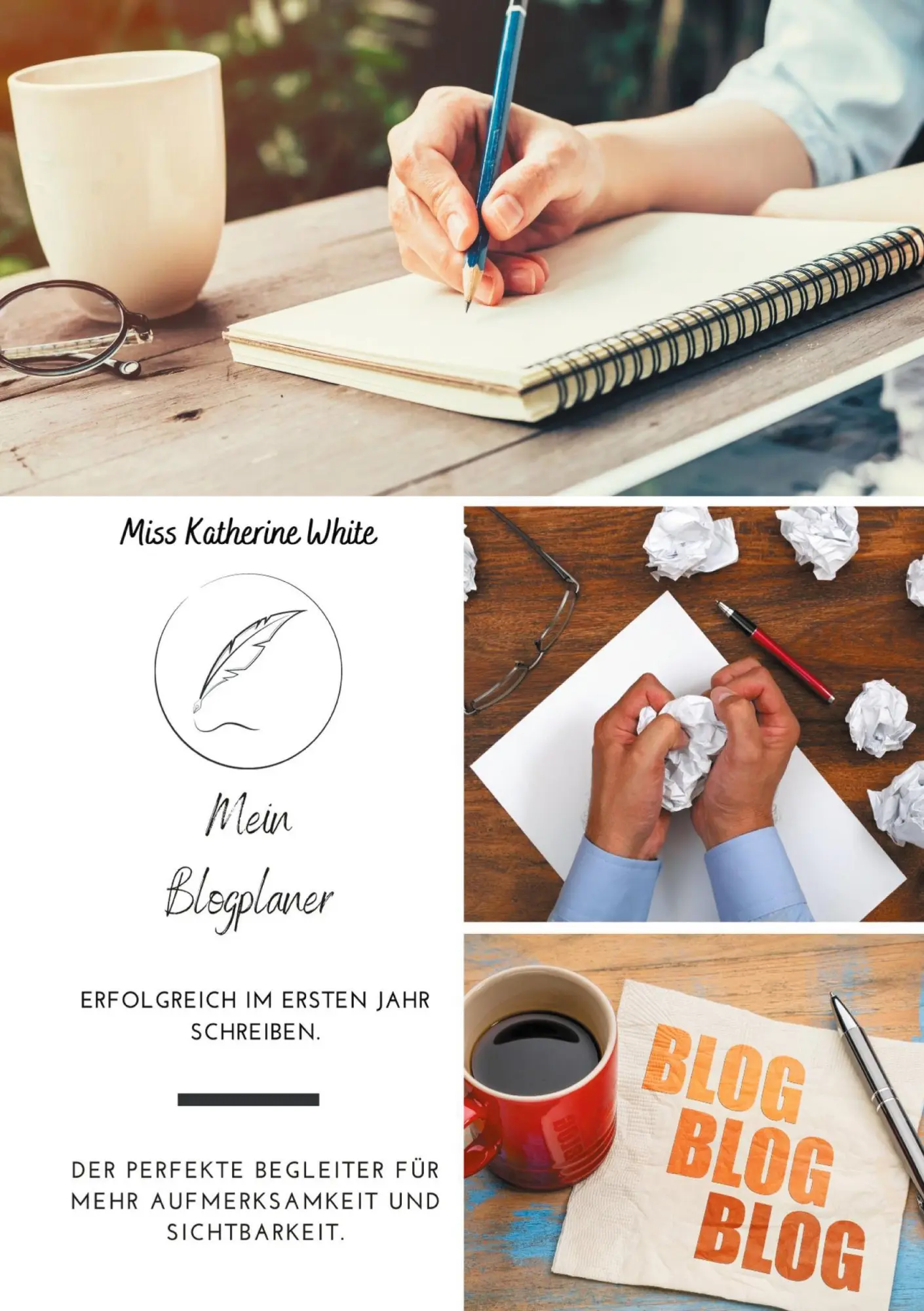 Cover: 9783753441078 | Mein Blogplaner | Miss Katherine White | Taschenbuch | Paperback