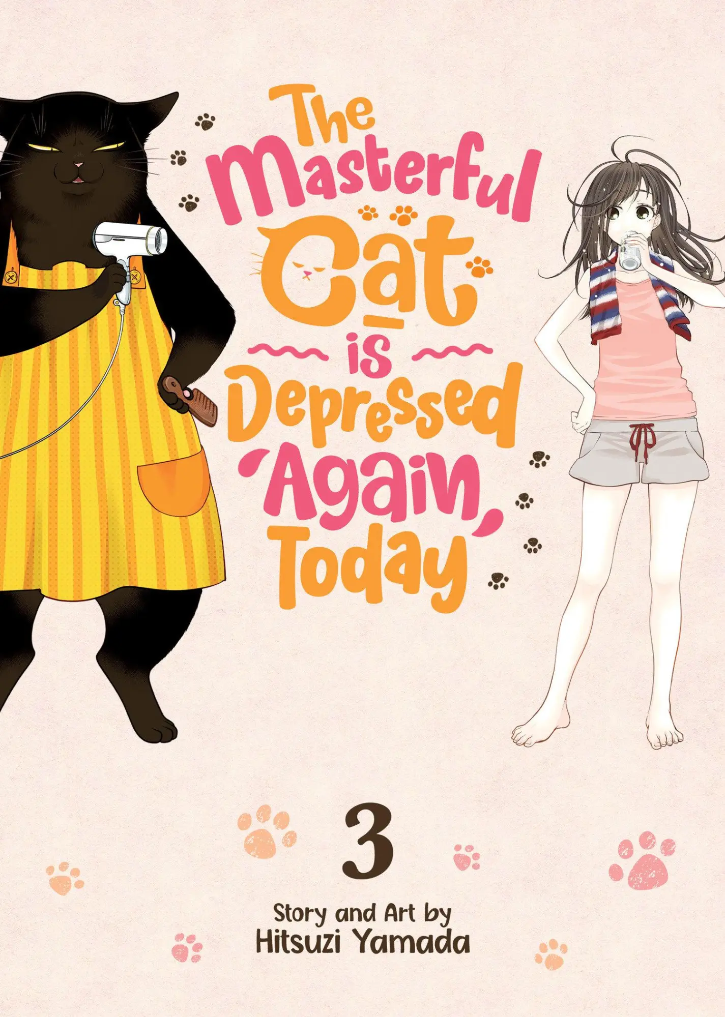 Cover: 9781638581178 | The Masterful Cat Is Depressed Again Today Vol. 3 | Hitsuzi Yamada