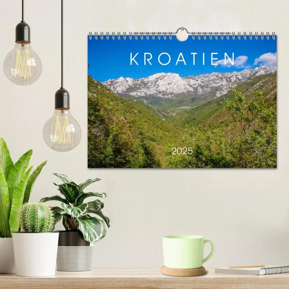 Bild: 9783435401178 | Kroatien 2025 (Wandkalender 2025 DIN A4 quer), CALVENDO Monatskalender