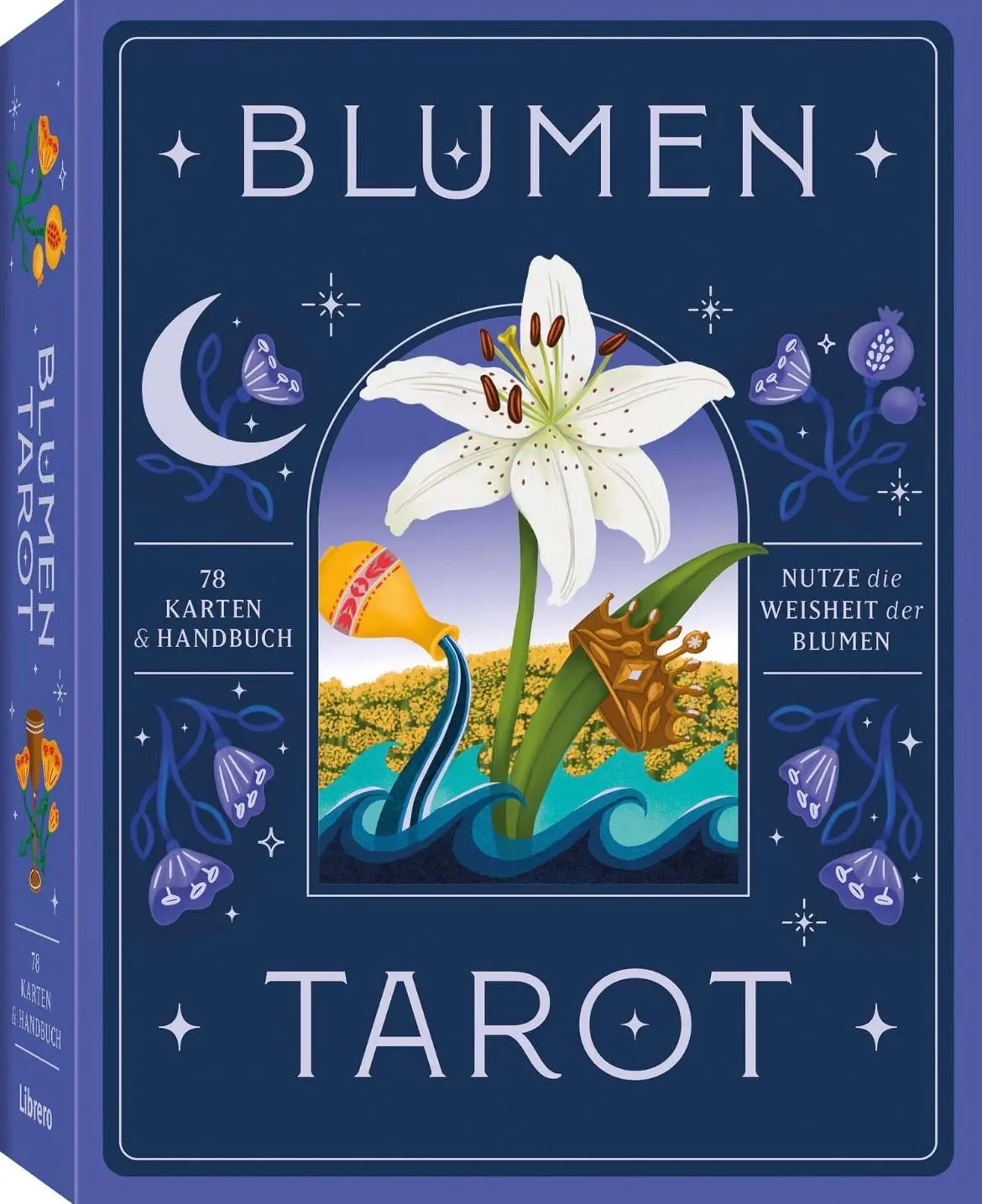 Cover: 9789464991178 | Blumen Tarot | Entdecke das Tarot mit dem Wissen der Natur | Collins