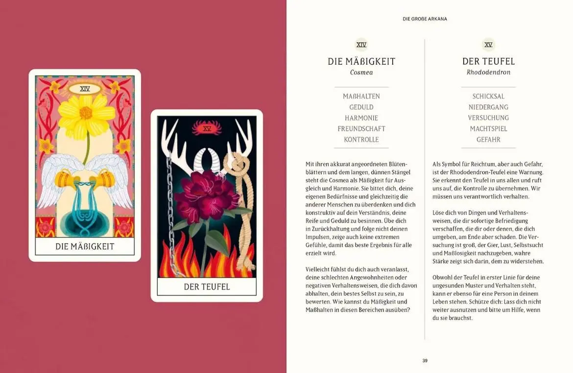 Bild: 9789464991178 | Blumen Tarot | Entdecke das Tarot mit dem Wissen der Natur | Collins