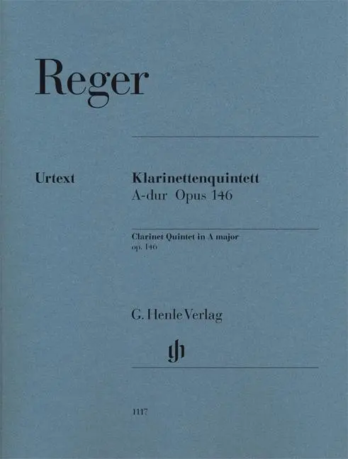 Cover: 9790201811178 | Klarinettenquintett A-dur op. 146 | Max Reger | Taschenbuch | Deutsch