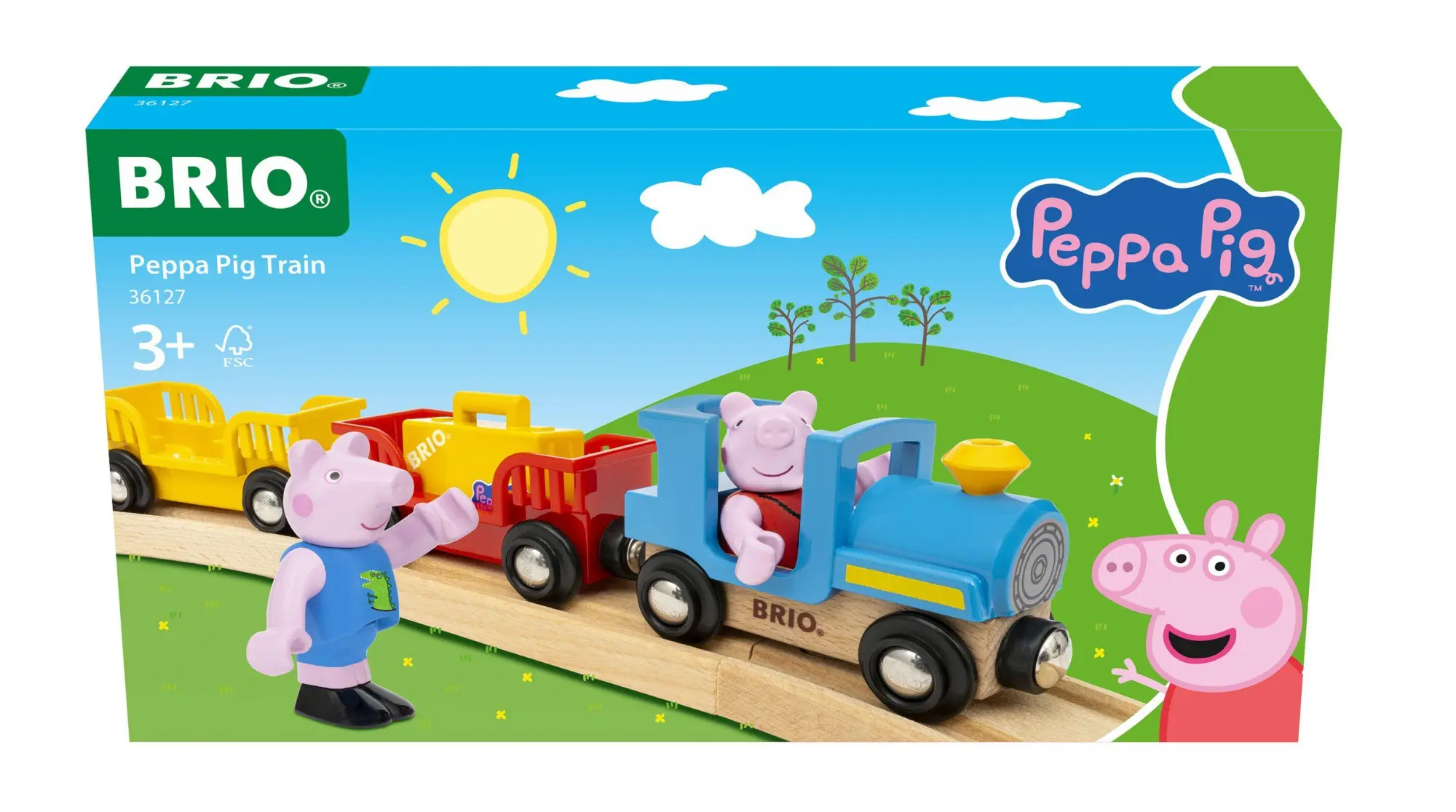 Cover: 7312350361278 | Peppa Wutz Zug / Eisenbahn für Kinder ab 3 Jahren | Spiel | BRIO World