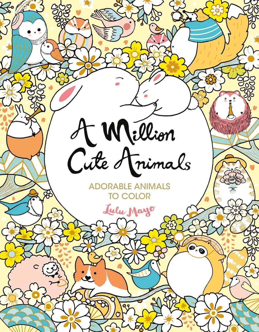 Cover: 9781454711278 | A Million Cute Animals | Adorable Animals to Color | Lulu Mayo | Buch
