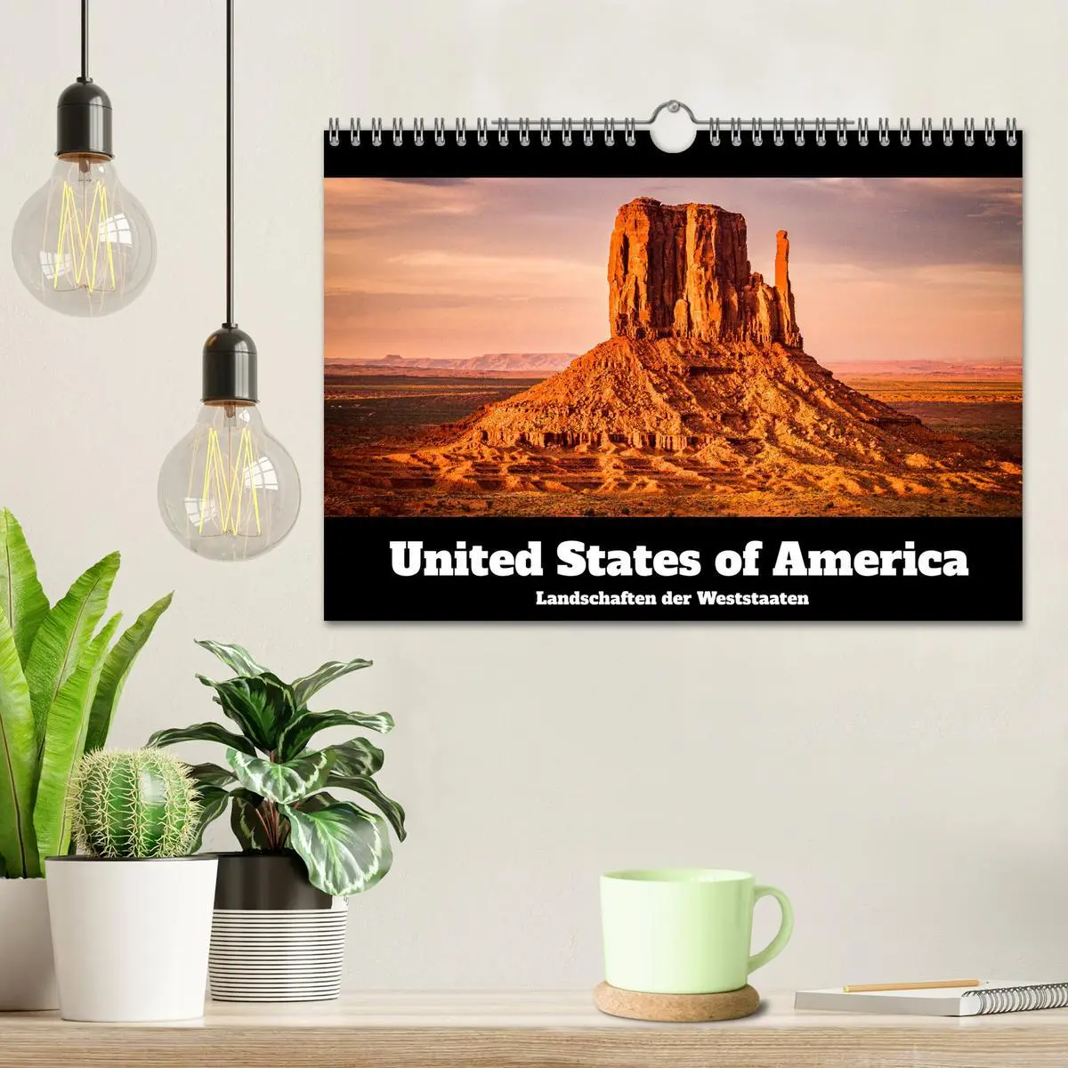 Bild: 9783457581278 | USA: Landschaften der Weststaaten (Wandkalender 2026 DIN A4 quer),...