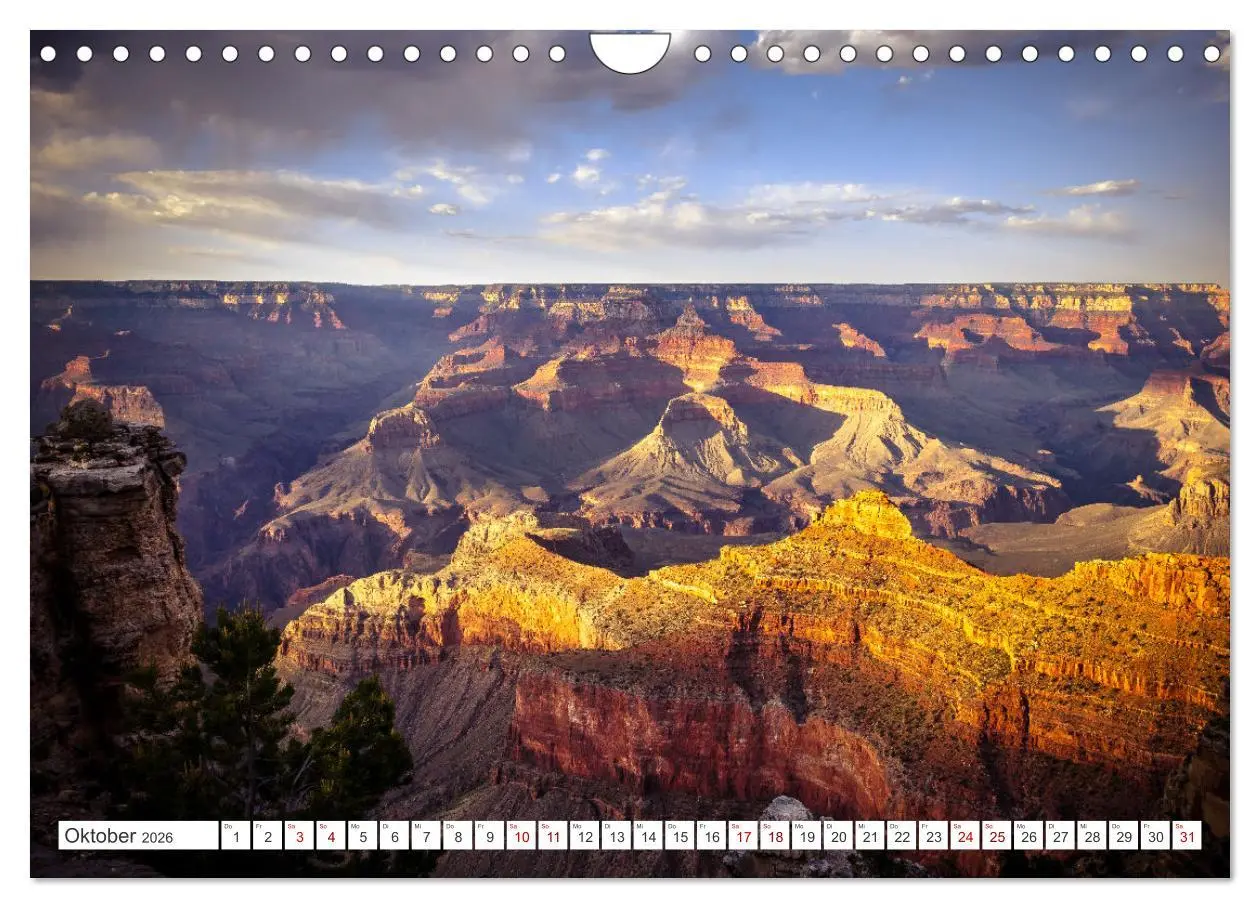 Bild: 9783457581278 | USA: Landschaften der Weststaaten (Wandkalender 2026 DIN A4 quer),...