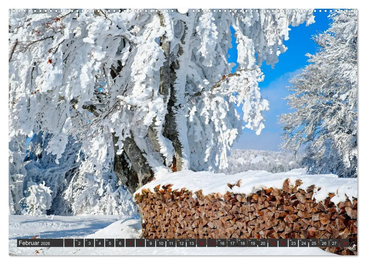Bild: 9783457651278 | Ich liebe Winter (hochwertiger Premium Wandkalender 2026 DIN A2...