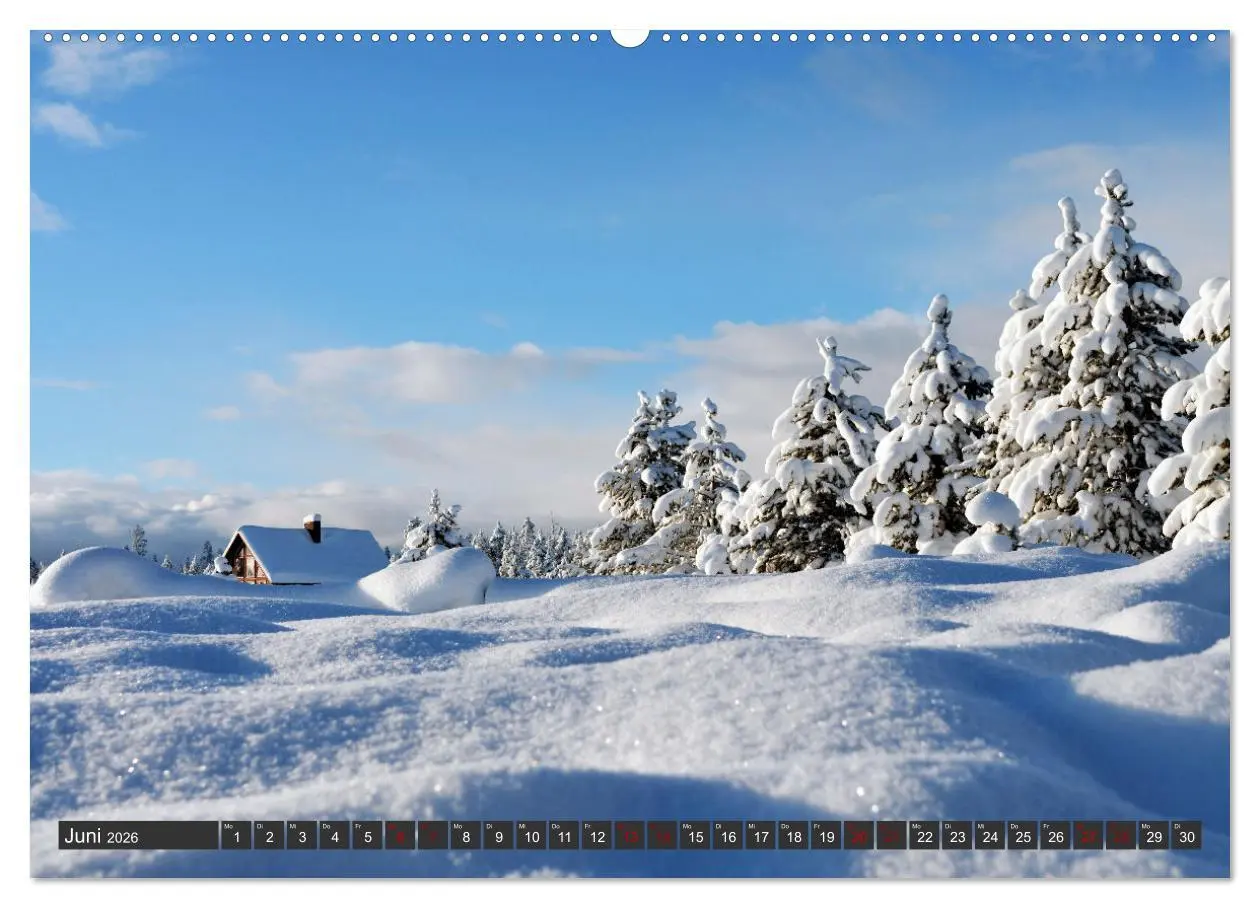 Bild: 9783457651278 | Ich liebe Winter (hochwertiger Premium Wandkalender 2026 DIN A2...