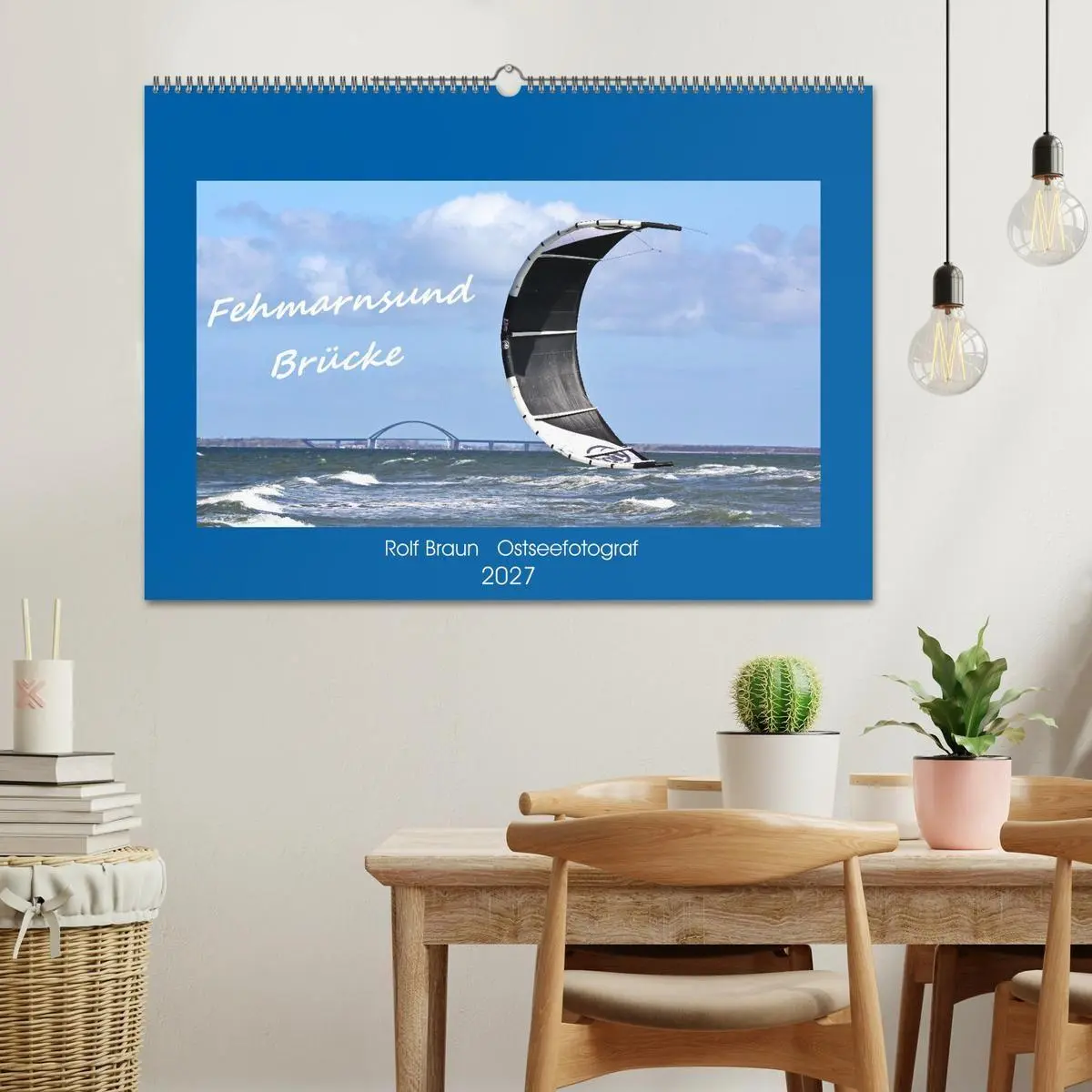 Bild: 9783569521278 | Fehmarnsund Brücke (Wandkalender 2027 DIN A2 quer), CALVENDO...