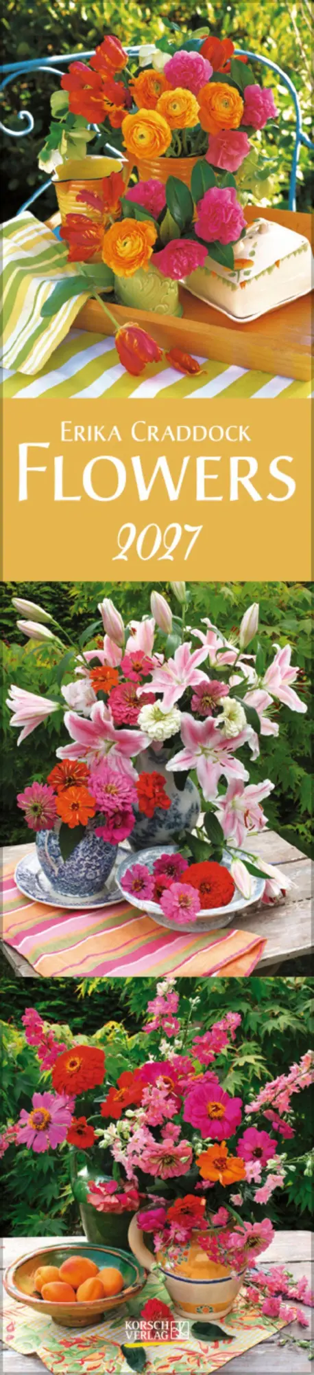 Cover: 9783819301278 | Flowers Langplaner 2027 | Langplaner | Verlag Korsch | Kalender | 2027
