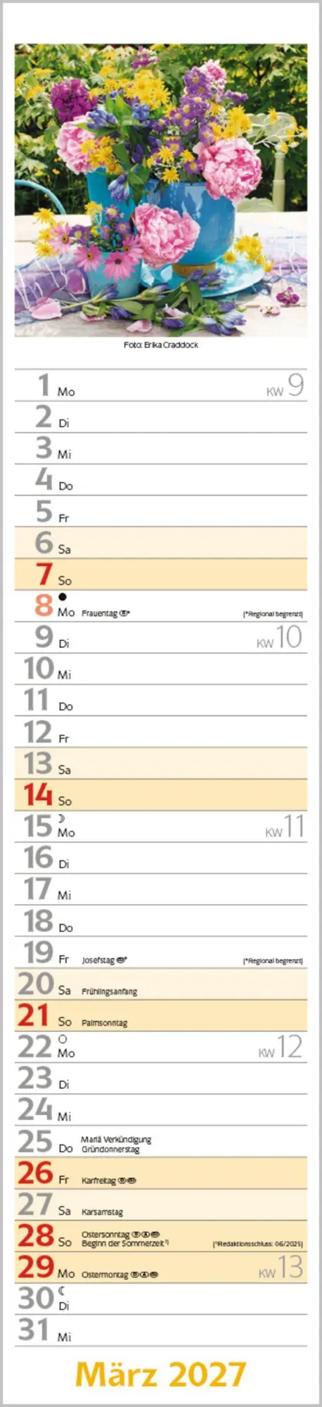 Bild: 9783819301278 | Flowers Langplaner 2027 | Langplaner | Verlag Korsch | Kalender | 2027