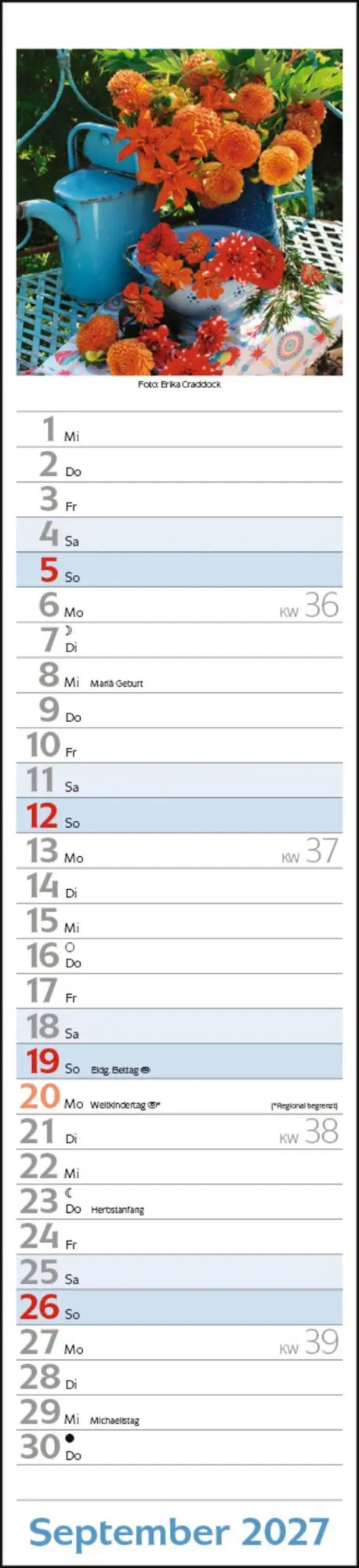 Bild: 9783819301278 | Flowers Langplaner 2027 | Langplaner | Verlag Korsch | Kalender | 2027