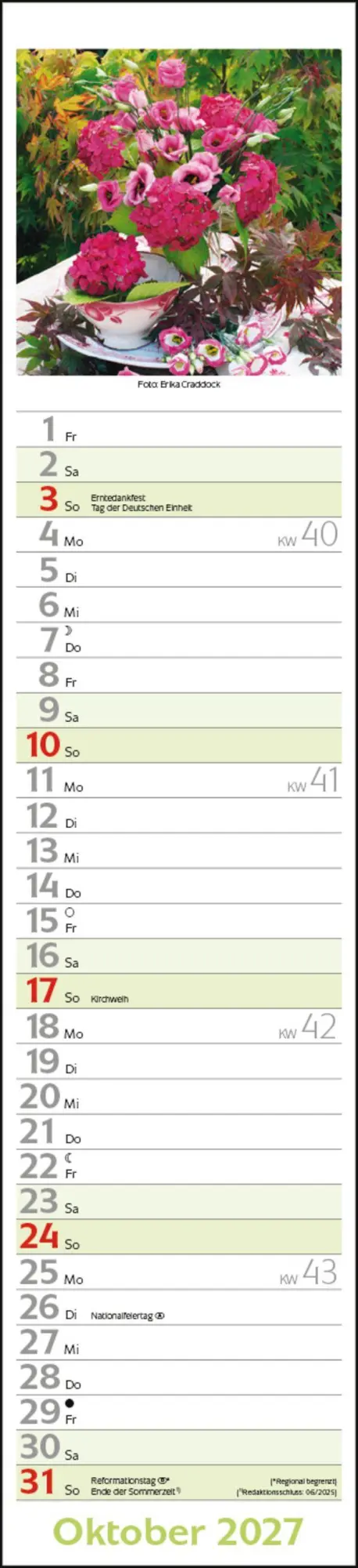 Bild: 9783819301278 | Flowers Langplaner 2027 | Langplaner | Verlag Korsch | Kalender | 2027