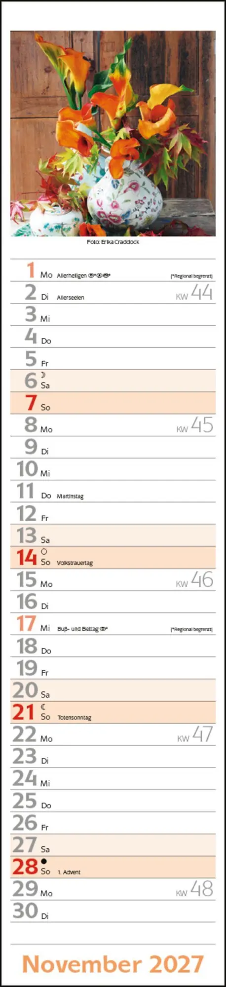 Bild: 9783819301278 | Flowers Langplaner 2027 | Langplaner | Verlag Korsch | Kalender | 2027