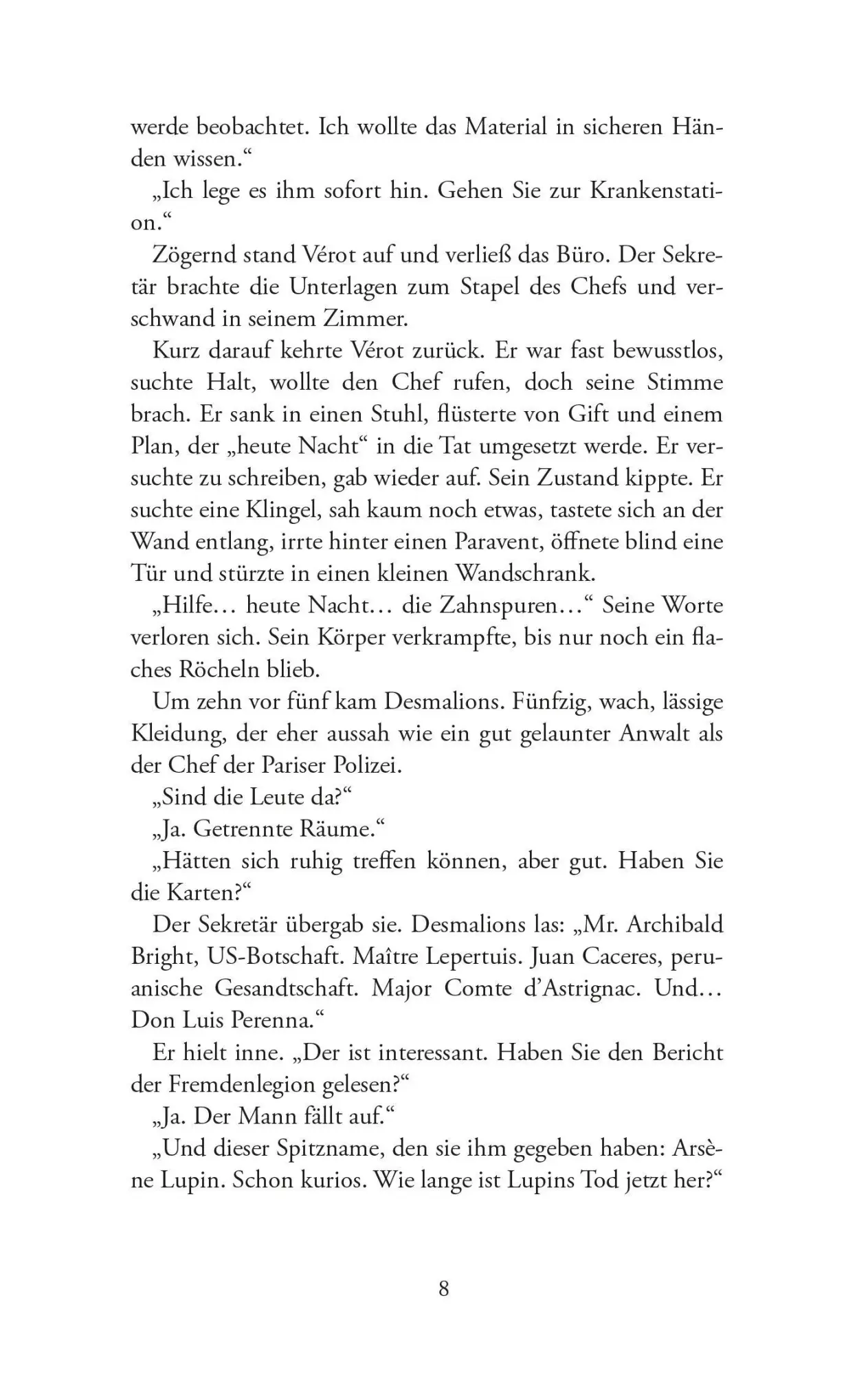 Bild: 9783965451278 | Arsène Lupin - Die Zähne des Tigers | Maurice Leblanc | Taschenbuch
