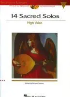 Cover: 9780634081378 | 14 Sacred Solos the Vocal Library High Voice - Book/Online Audio