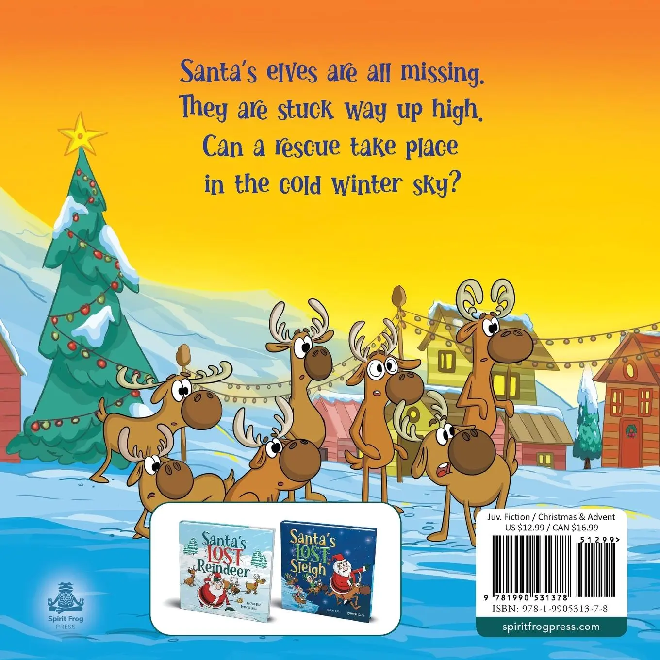 Rückseite: 9781990531378 | Santa's Lost Elves | Rachel Hilz | Taschenbuch | Englisch | 2023