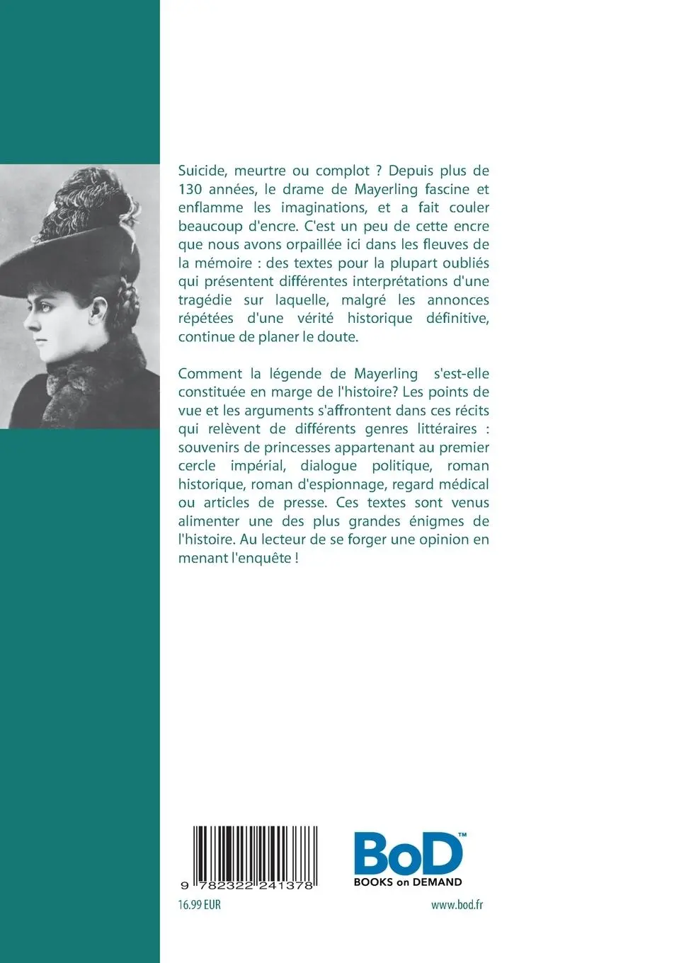 Rückseite: 9782322241378 | Rodolphe | Les textes de Mayerling | Luc-Henri Roger | Taschenbuch