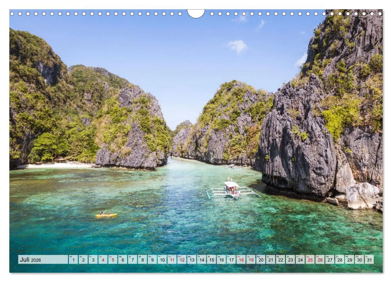 Bild: 9783457571378 | Philippinen - Land der Naturwunder (Wandkalender 2026 DIN A3 quer),...