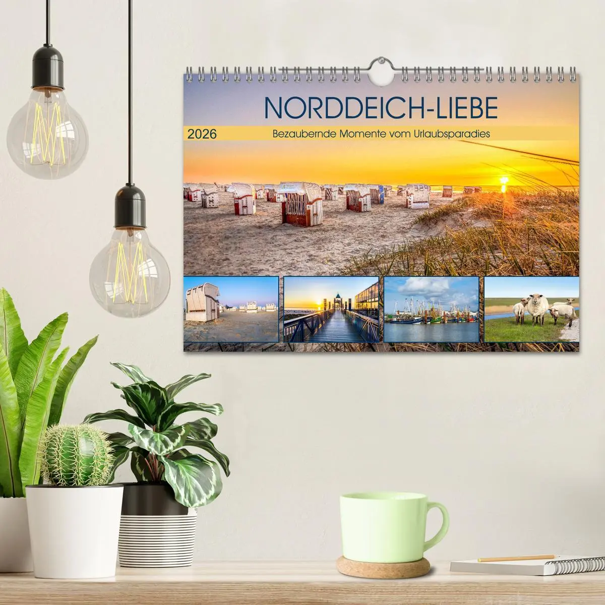 Bild: 9783457641378 | NORDDEICH-LIEBE (Wandkalender 2026 DIN A4 quer), CALVENDO...