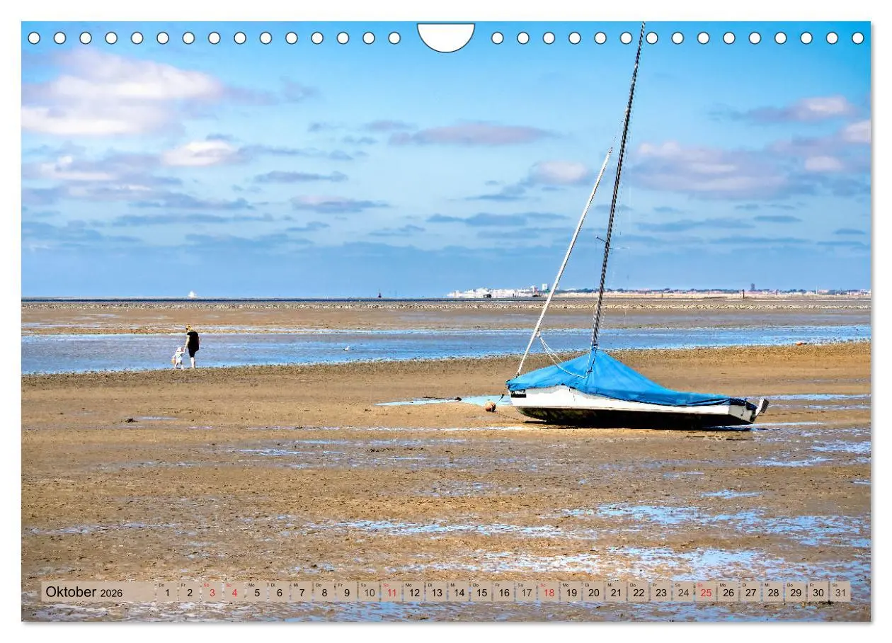Bild: 9783457641378 | NORDDEICH-LIEBE (Wandkalender 2026 DIN A4 quer), CALVENDO...