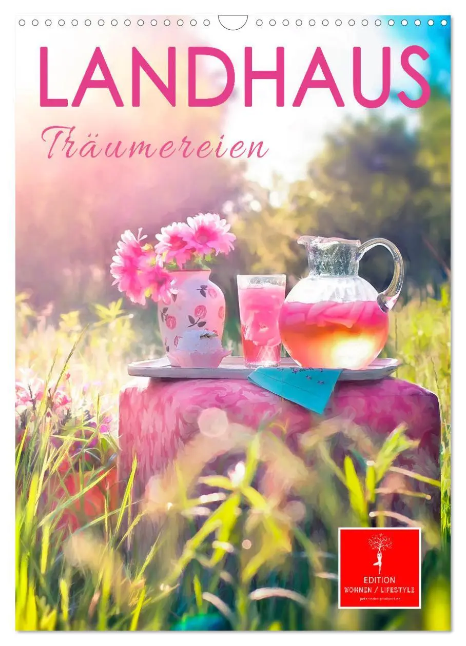 Cover: 9783516351378 | Landhaus Träumereien (Wandkalender 2026 DIN A3 hoch), CALVENDO...