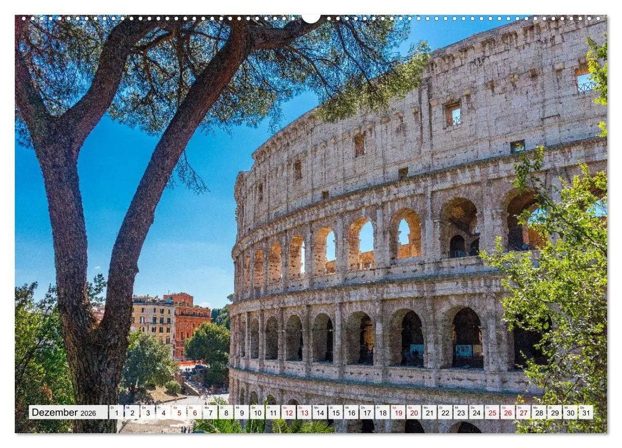 Bild: 9783516661378 | Ein Spaziergang durch Rom (Wandkalender 2026 DIN A2 quer), CALVENDO...